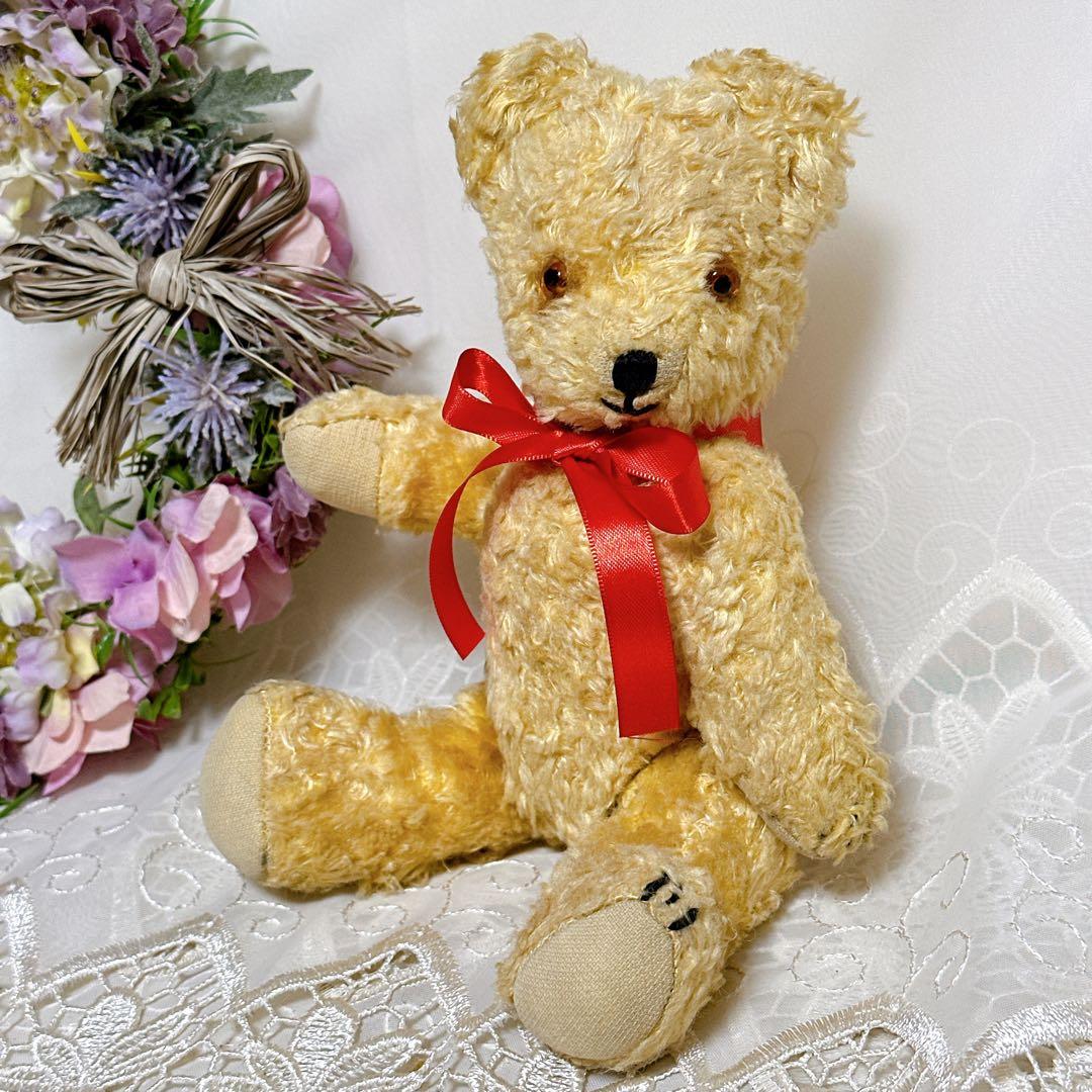 1940's❤️小さな愛されテディベア❤️ イギリスアンティークベア