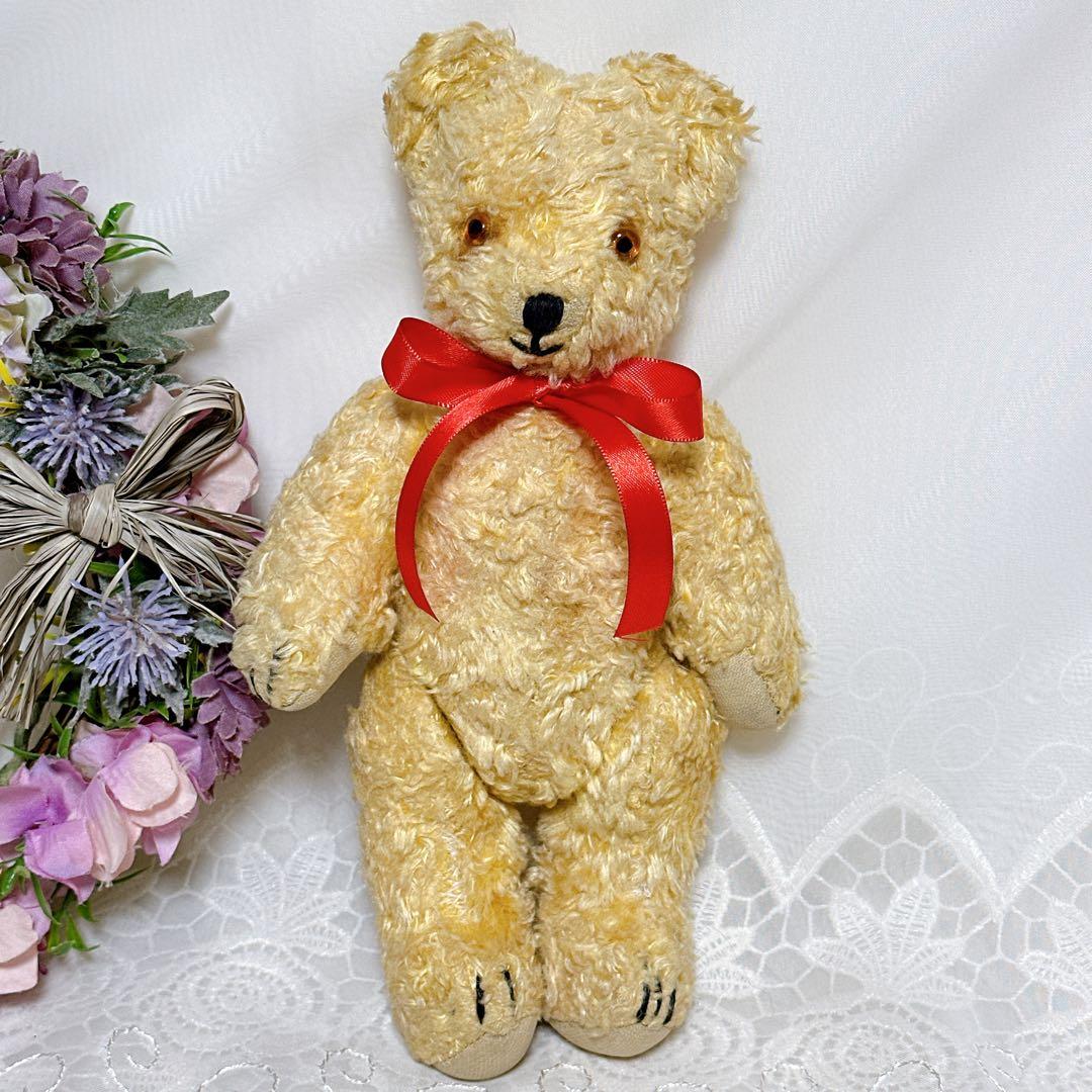 1940's❤️小さな愛されテディベア❤️ イギリスアンティークベア