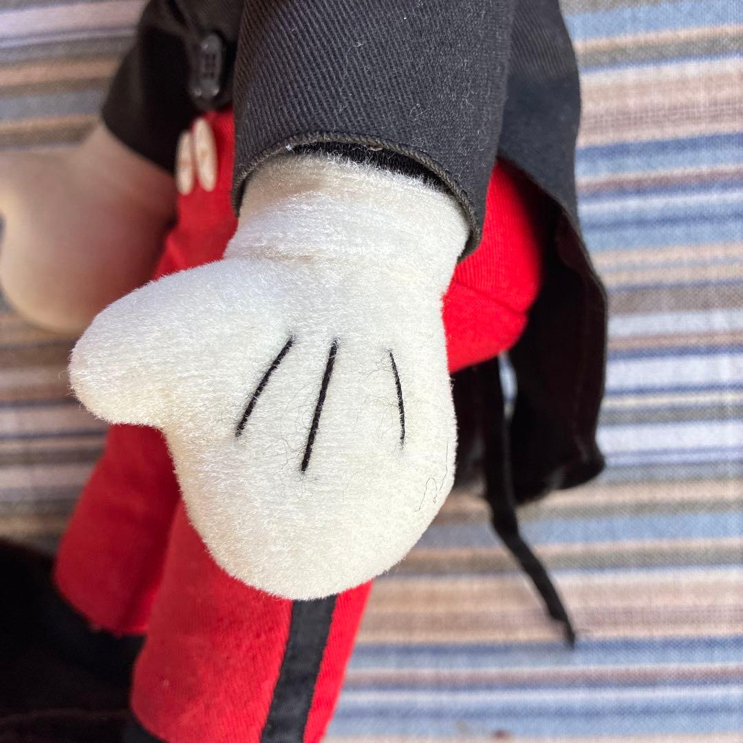 ミッキーマウス ぬいぐるみ　メモリーゴーラウンド　ディズニーランド　1980年代