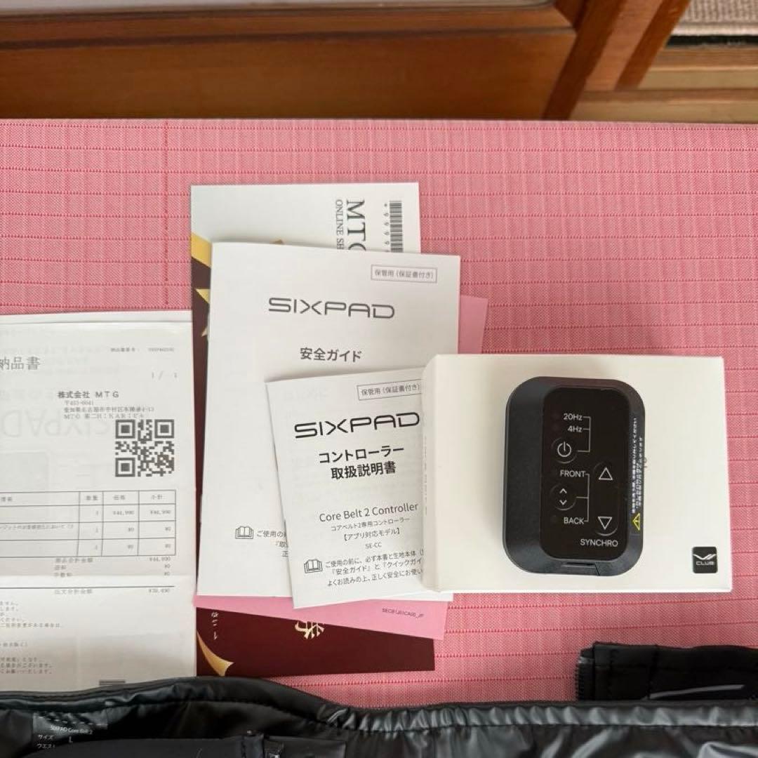 ４月発売　SIXPAD Core Belt２ (コアベルト２) Lサイズ