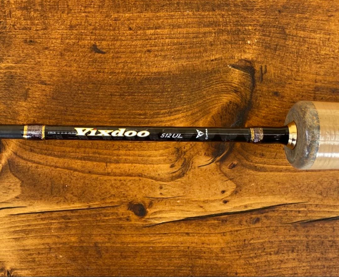 トラウトロッド　5ft1inch ウッドリールシート　渓流 天然木　ベイトロッド