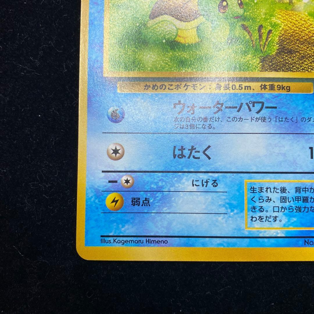 ゼニガメ　旧裏　No.007