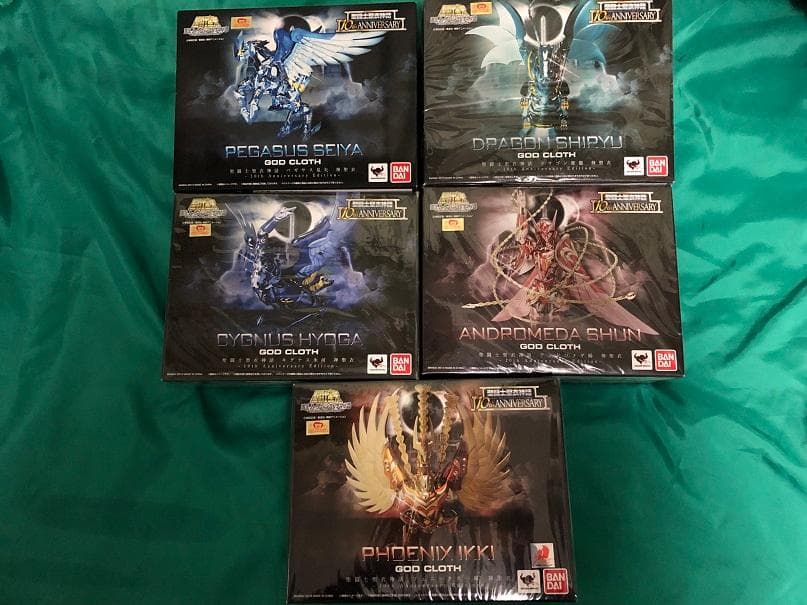 【未開封品】聖闘士聖衣神話 青銅神聖衣 10th Anniversaryセット