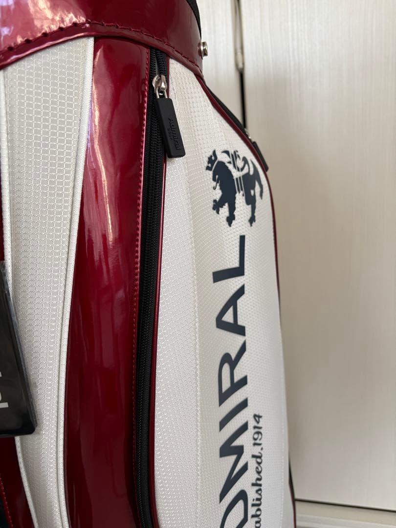 アドミラル　ゴルフ　キャディバッグ　トリコロール