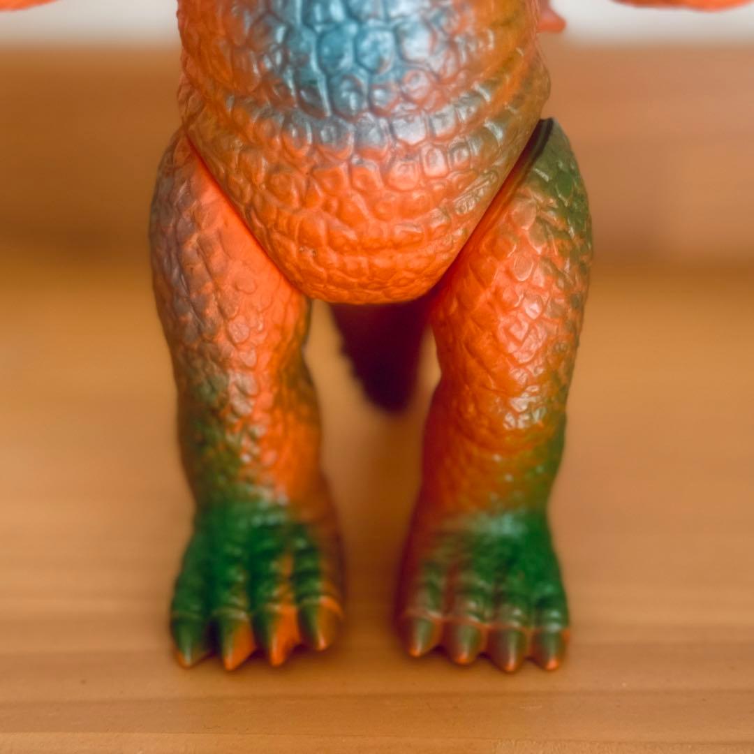 【7/21まで限定割引】ブルマァク アンギラス ソフビ 当時物