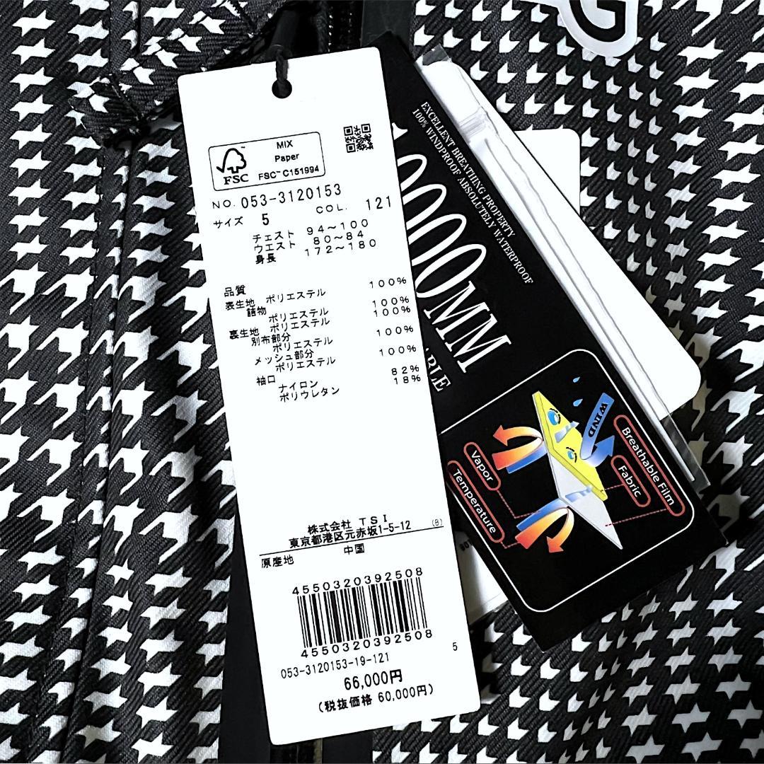 新品 パーリーゲイツ 定価10.6万 防水防風 上下セット スノーウェア L