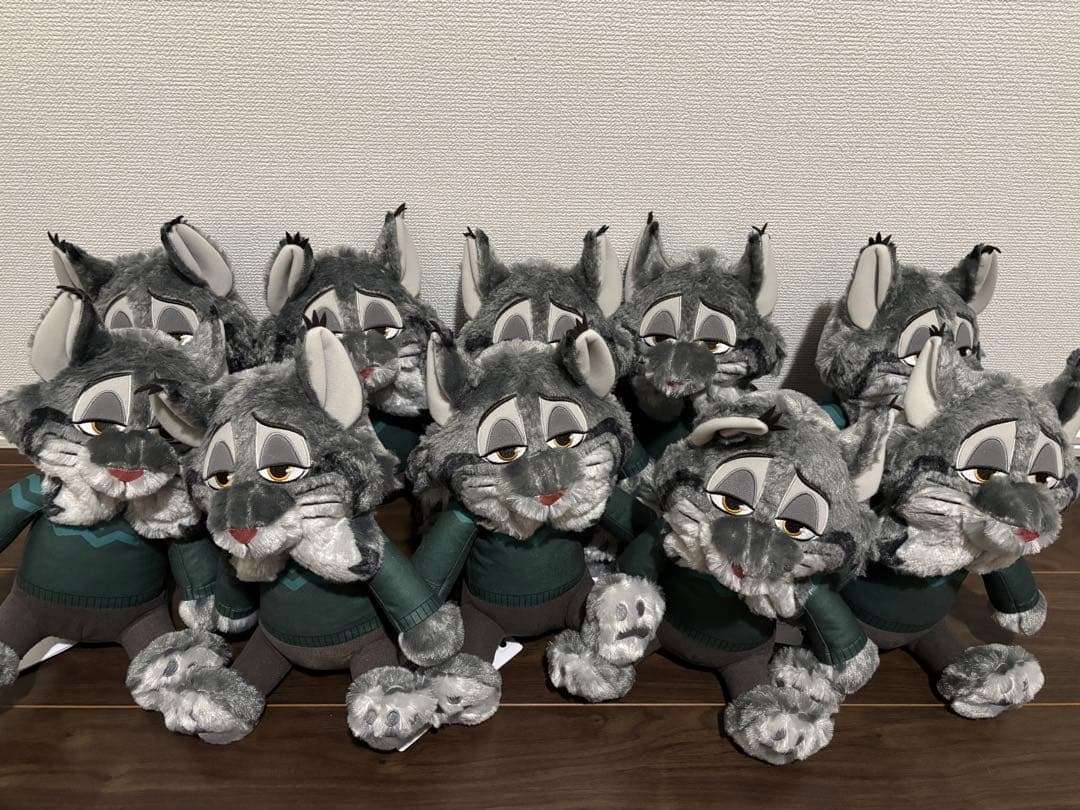 ズートピア2 　Lぬいぐるみ 　パウバート　 10点セット　 山田涼介