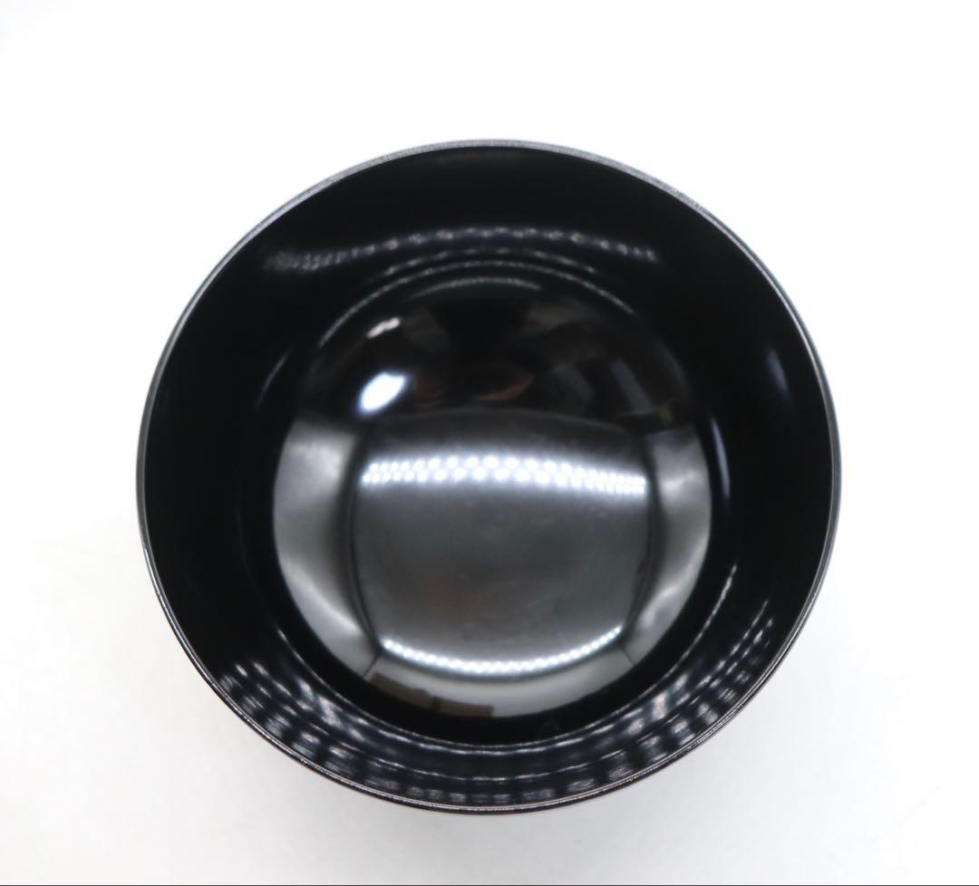 会津塗　蒔絵　波紋お椀5点　共箱　送料込み251210