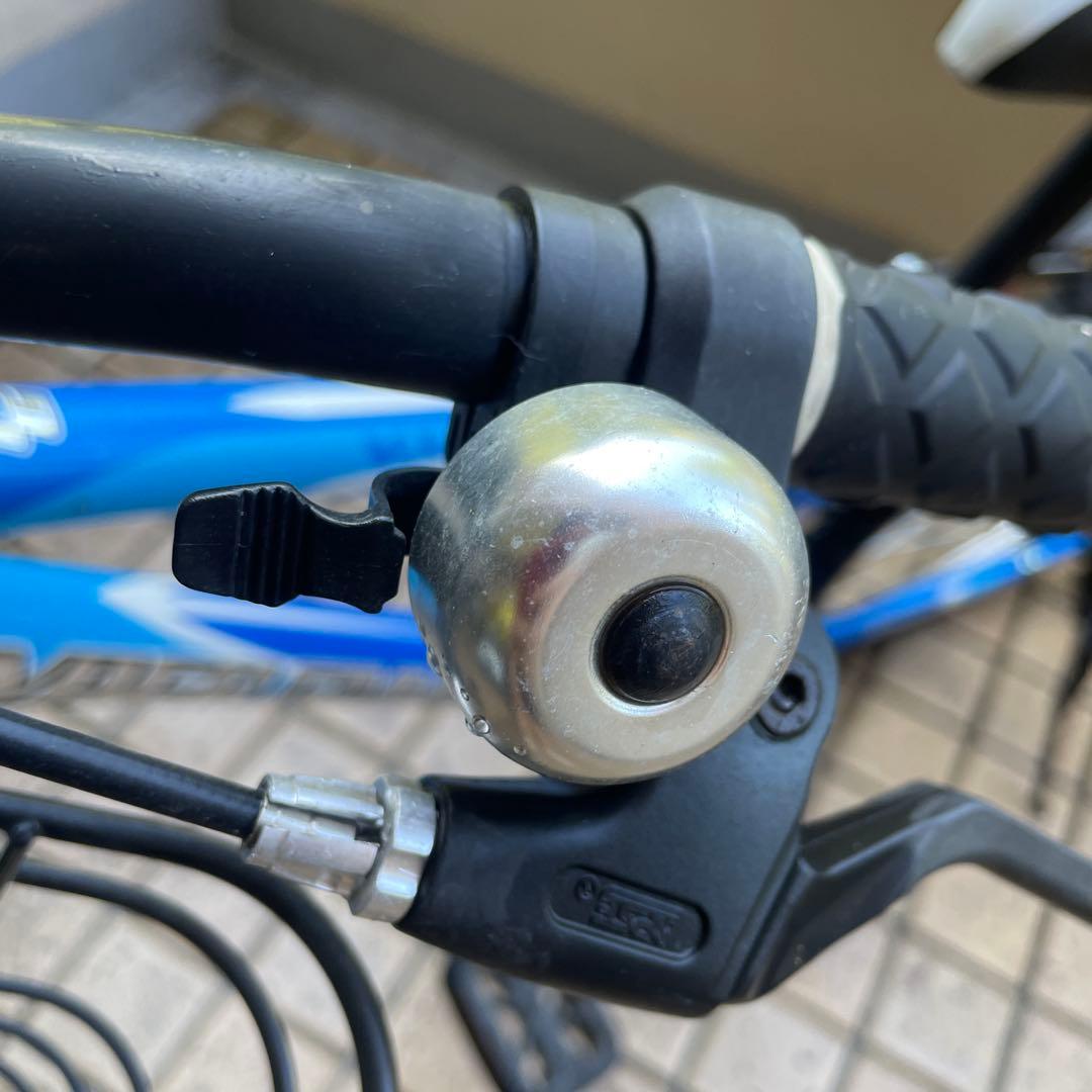 断捨離中★aoi　小学3年生以上　キッズ用自転車ブルー6速ギア付　手渡希望