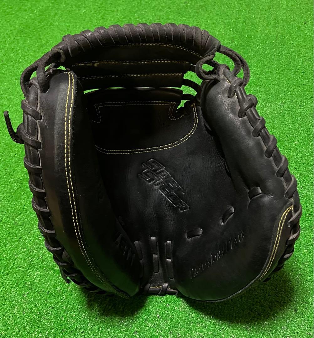 一般 軟式野球 キャッチャーミット ゼット ZETT ブラック 大人サイズ