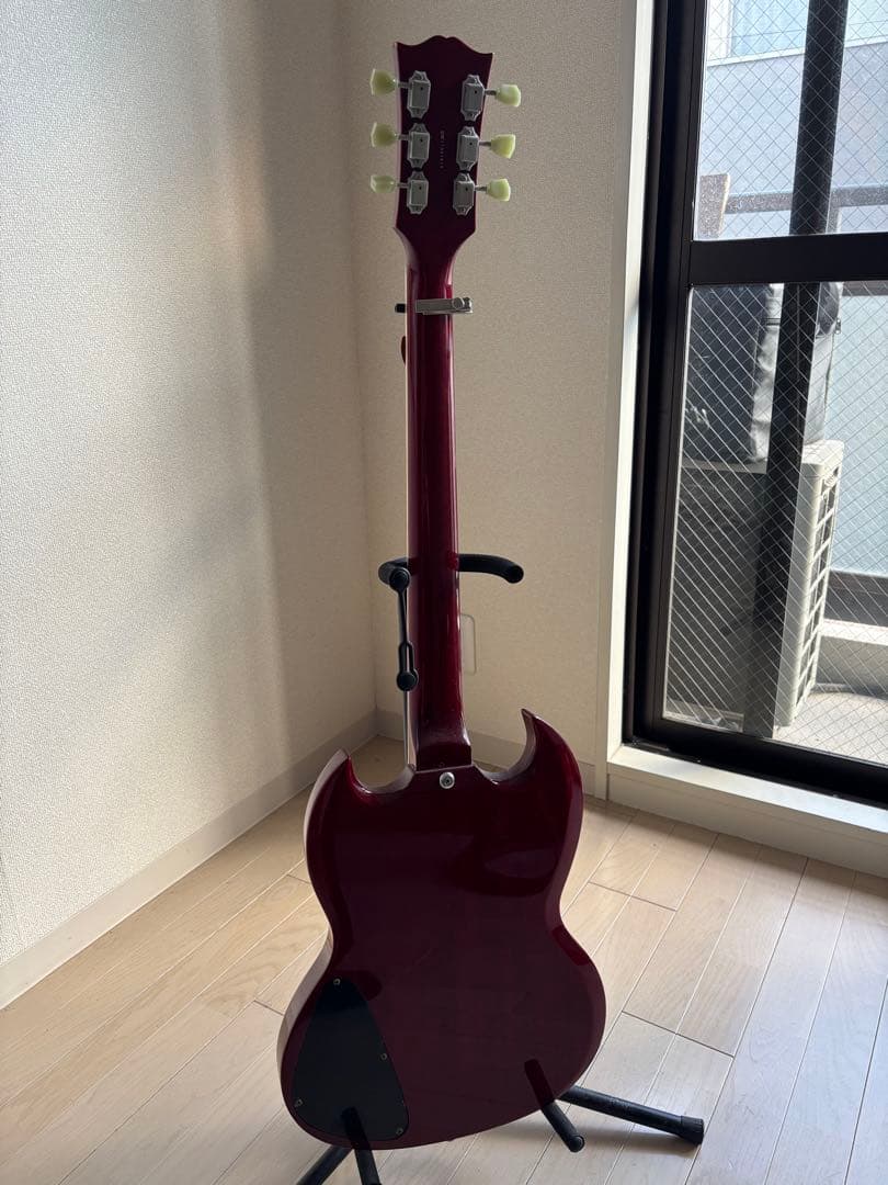 Grass Roots SGタイプ エレキギター 純正ケース付きグラスルーツ