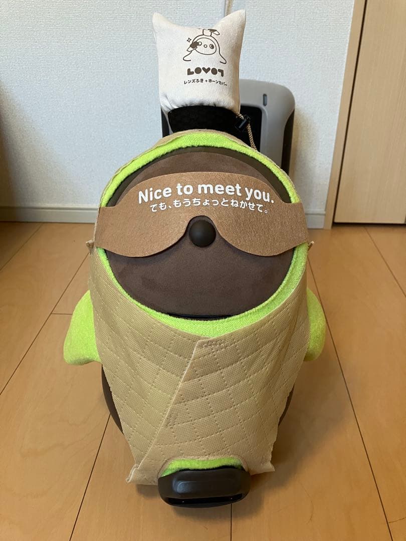 LOVOTラボット2.0本体&ネスト(ちゃ)、2023年12月購入、稼働約７か月