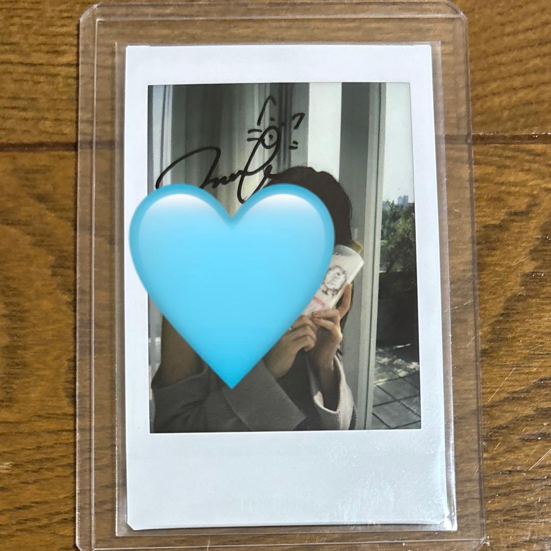 サイン入りチェキ　アンジュルム(上國料萌衣)