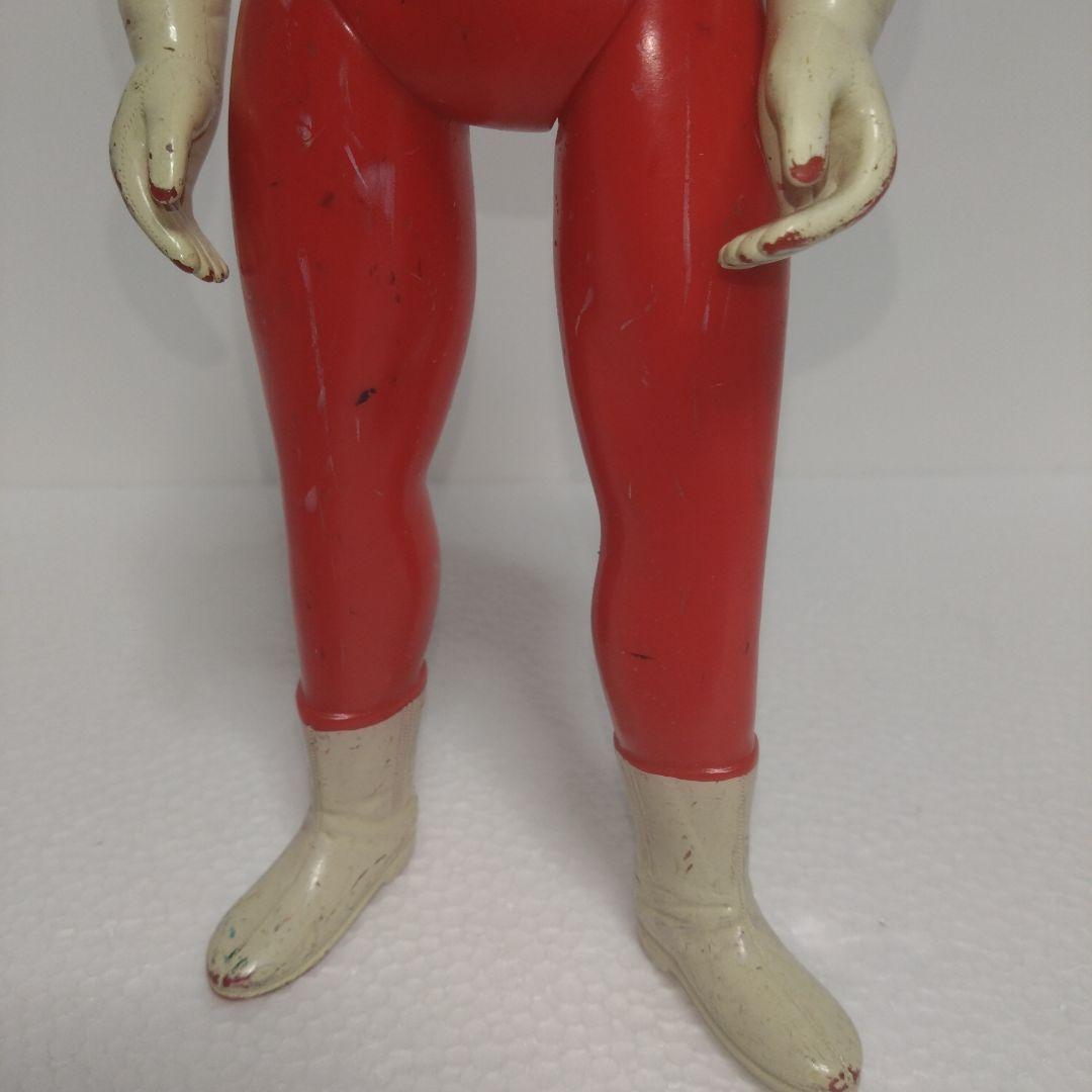 【希少品】　ソフビ　レッドマン　ブルマァク　面取れ