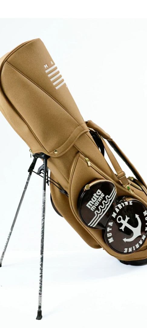 Moon San^_−☆　muta marine キャディバッグ ベージュ