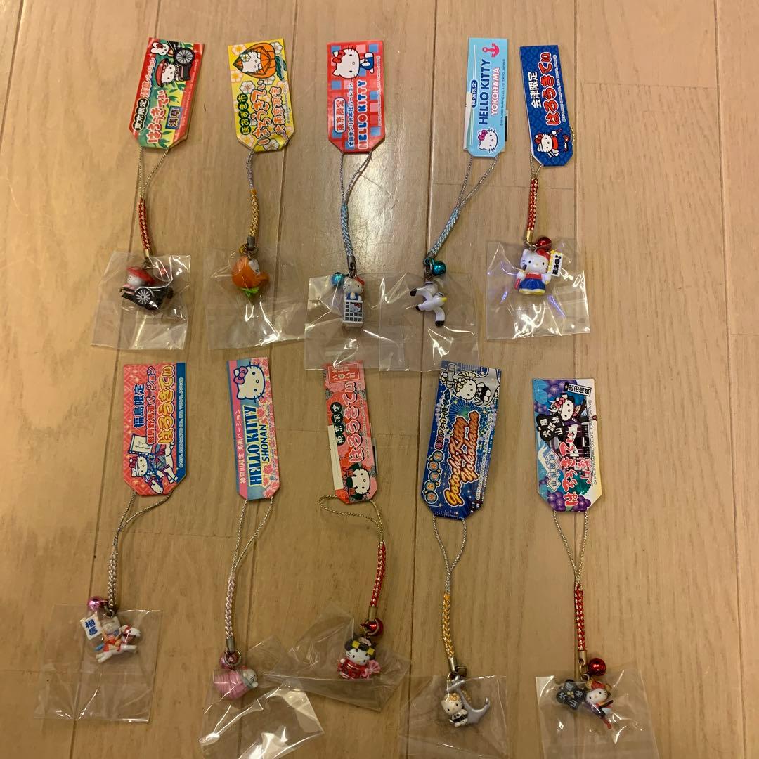 【レア】ご当地キティ　根付　 10個 まとめ売り③