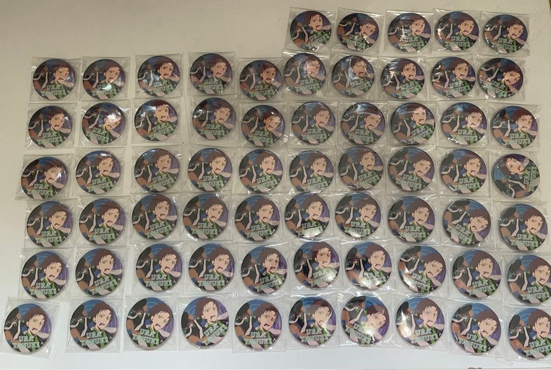 お値下げQ52.うらたぬき 浦島坂田船 date 愚かなオルカ 缶バッジ 等身