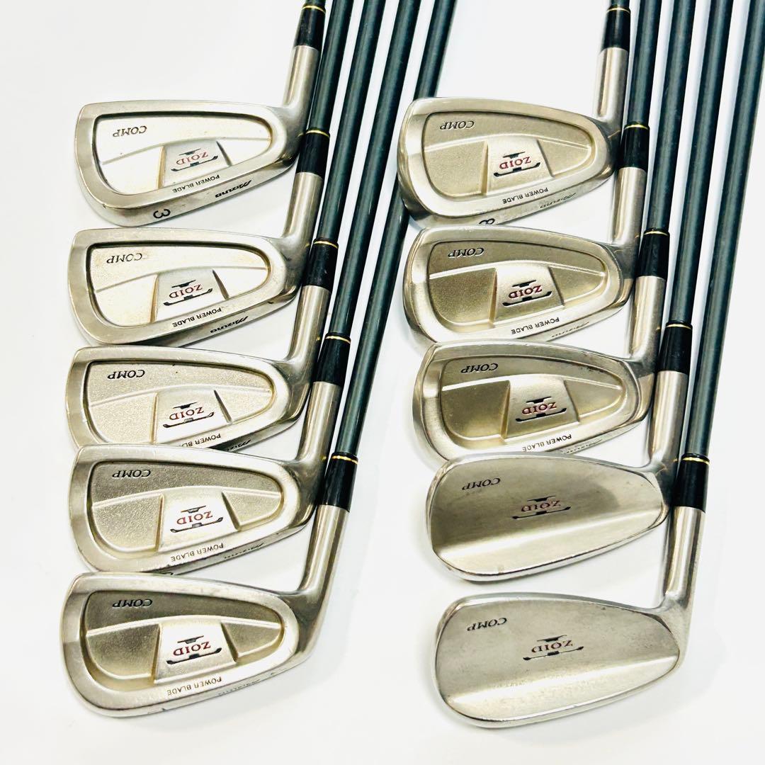 MIZUNO ミズノ アイアンセット レフティ ZOID 10本セット