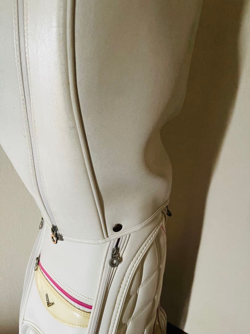 Callaway ゴルフバッグ・キャディバッグ ホワイト・ピンク　レディース