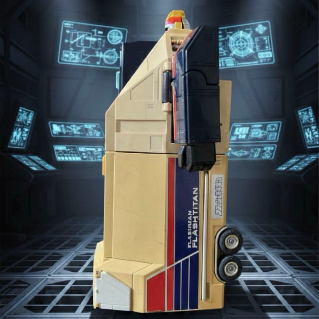 超新星フラッシュマン フラッシュタイタン DX超合金 レトロ おもちゃ