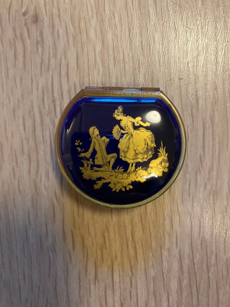 【アンティーク】リモージュ　ピルケース3点セット