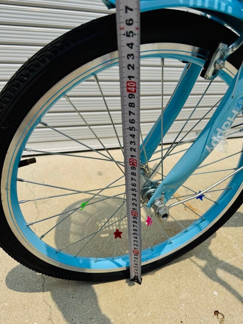 福岡発 20インチ 子供 自転車 水色 折り畳み 軽量 通学 通勤 家庭用 6段