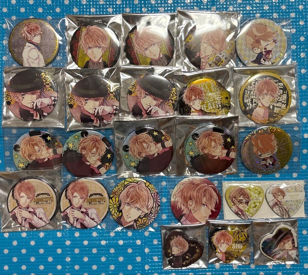 【希少品・即購入可】ディアラバ 逆巻シュウ 缶バッジ まとめ売り