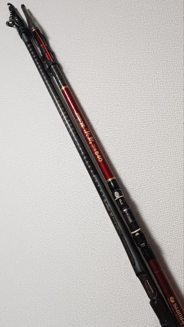 シマノスーパーファインメタルX磯3号5.3m&ハイパワーX浜島3号5.4m