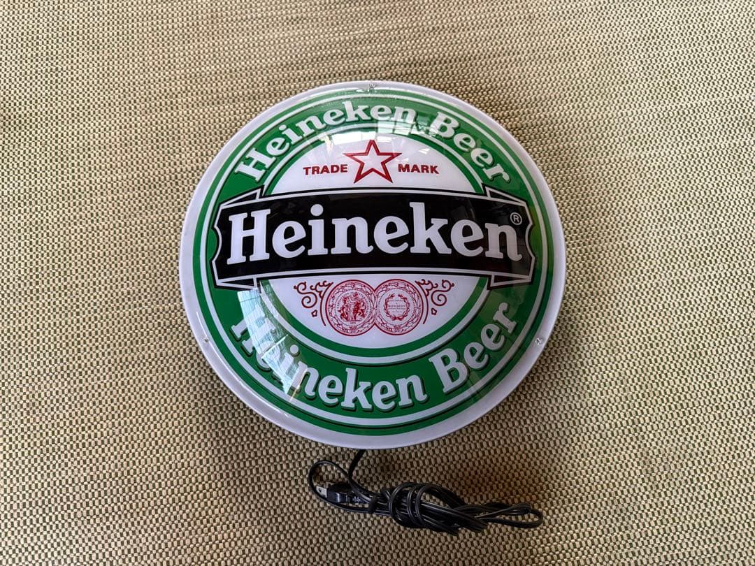 Heineken ハイネケン 看板 ライト