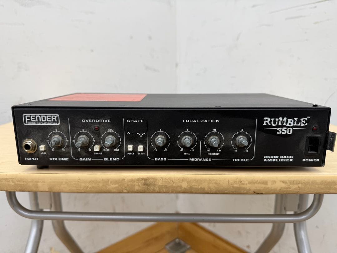 HA373☆Fender☆Rumble 350☆ベースアンプ☆ヘッドアンプ
