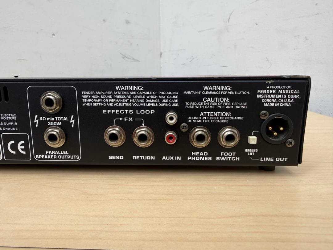 HA373☆Fender☆Rumble 350☆ベースアンプ☆ヘッドアンプ