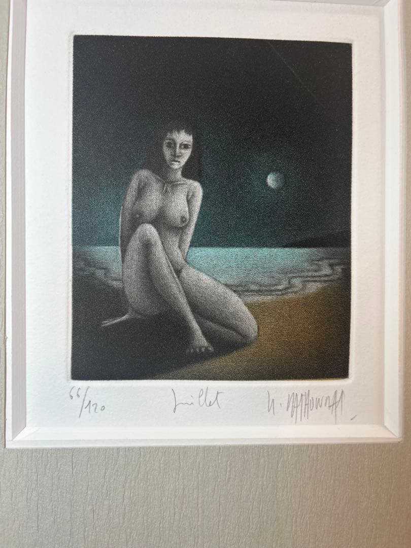 ミッシェル・マトナ　66/120　銅版画