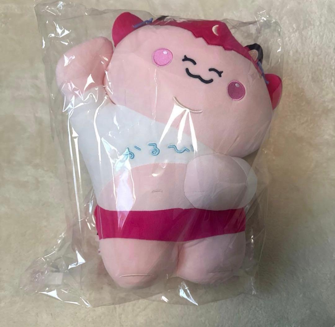 デブかるびぬいぐるみ（寝） 赤見かるび