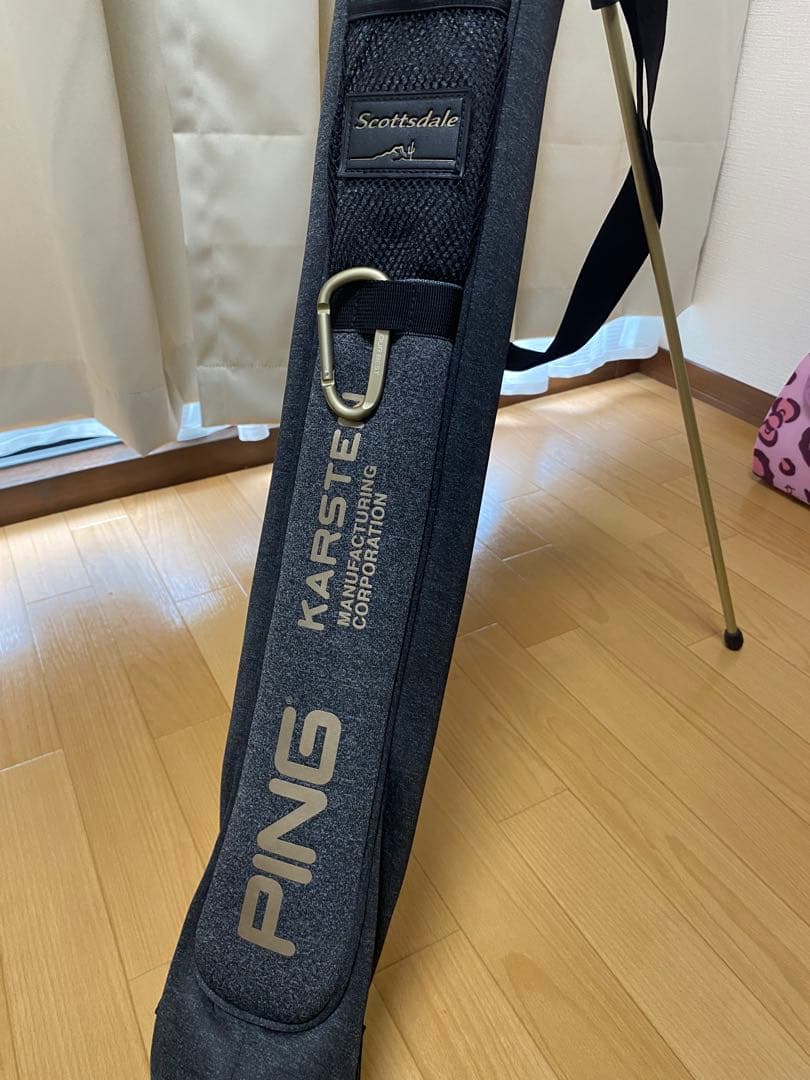 PING KARSTEN スタンドバッグ グレー