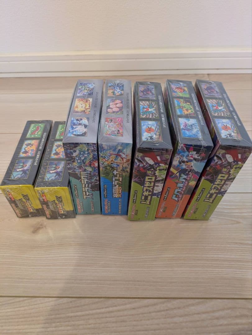 ポケモンBOX　シュリンク付き　まとめ売り　ポケカ　計7
