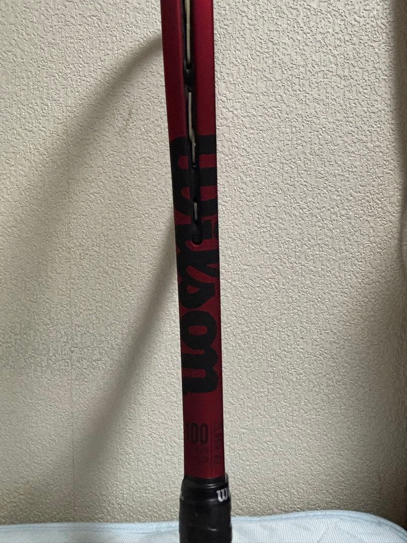 屋内で2回使用　ウイルソン 国内正規品 CLASH 100 V2.0 グリップ1