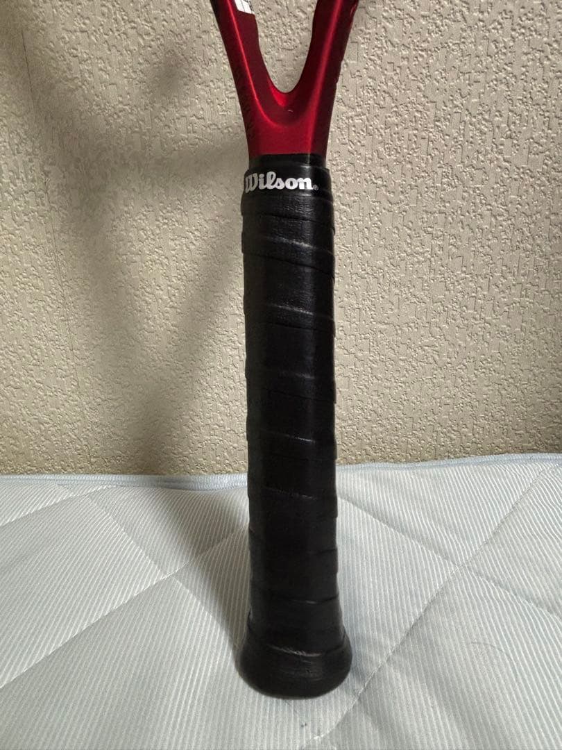 屋内で2回使用　ウイルソン 国内正規品 CLASH 100 V2.0 グリップ1