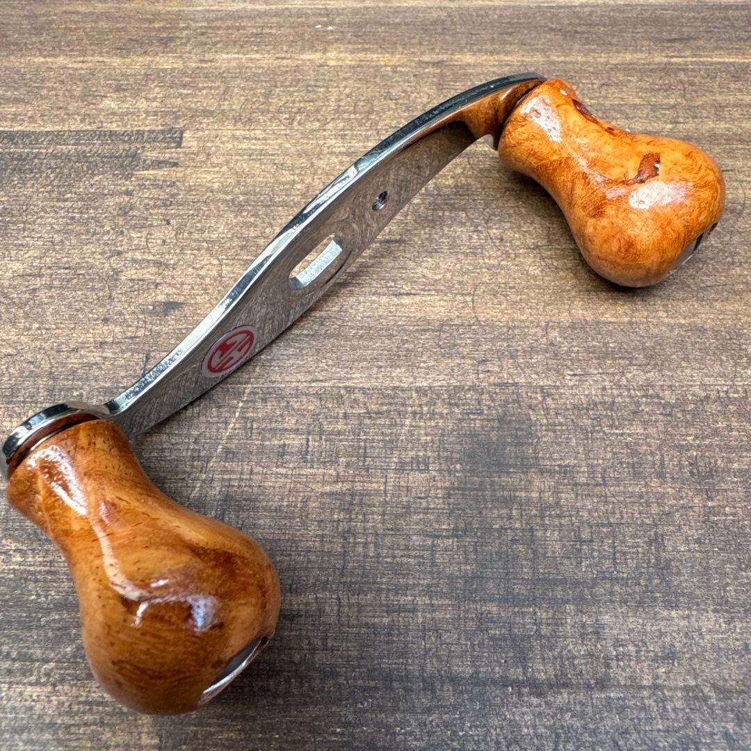 ハンドメイドウッドハンドルノブ ハネダクラフト アブ2500c No.b