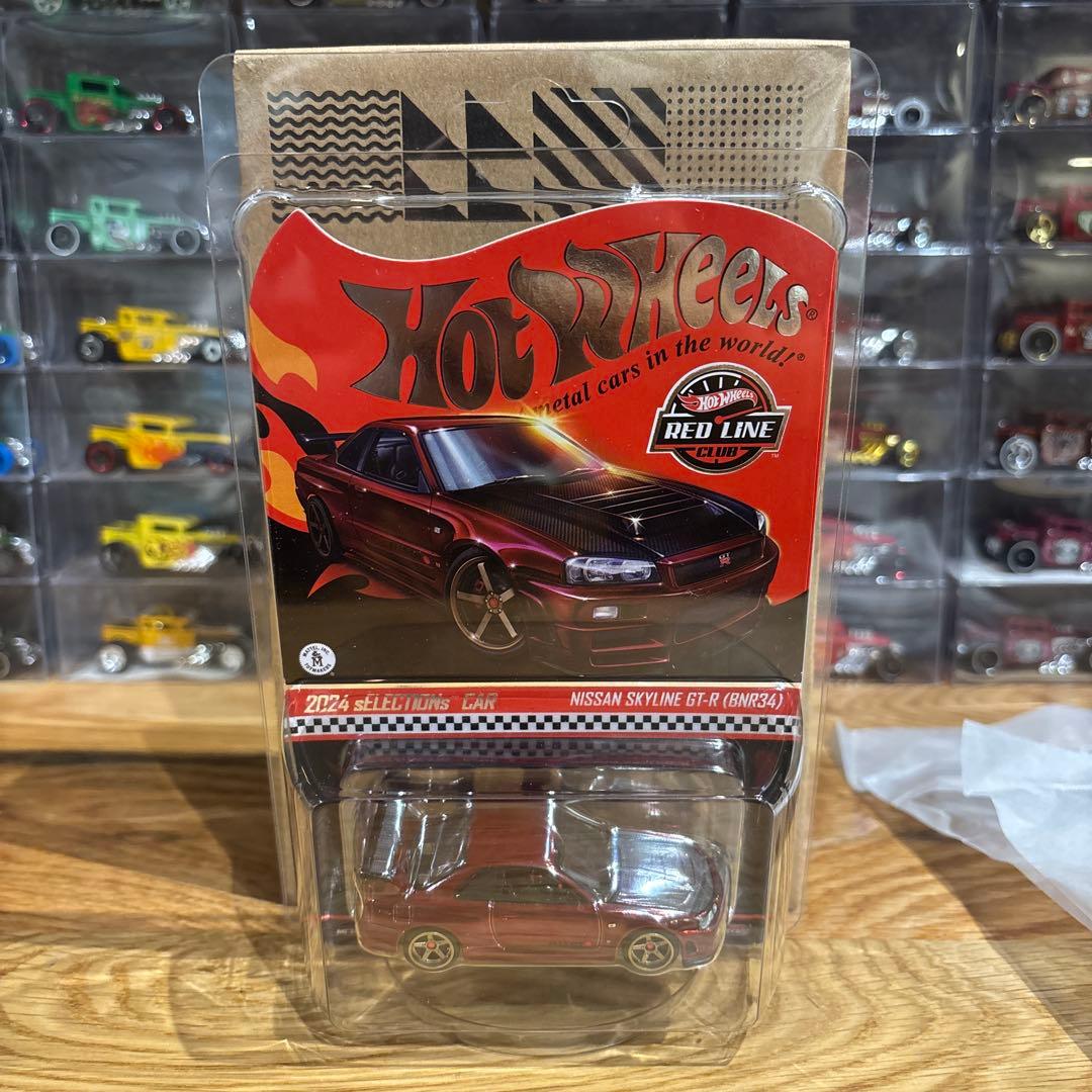 ミニカー Hot Wheels Nissan Skyline GT-R (R34)