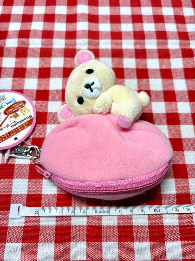 激レア　2005年　初期コリラックマ キーポーチ　キーケース　平成レトロ　水玉