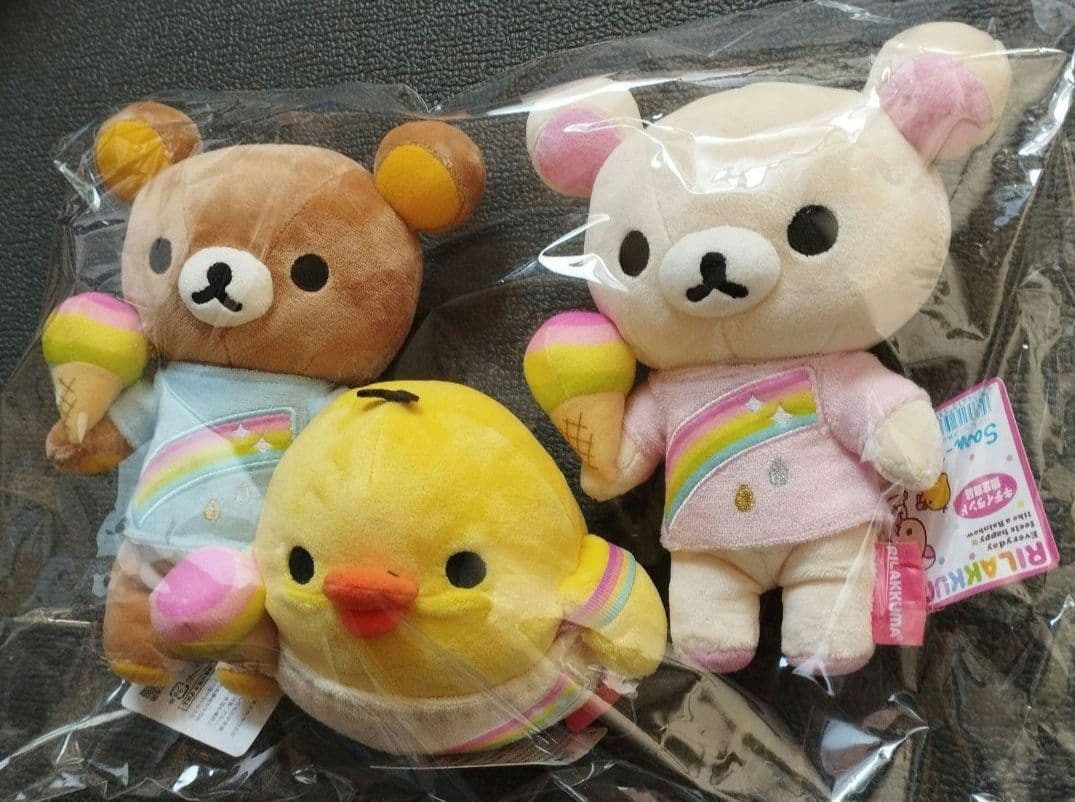 リラックマぬいぐるみ3点セット