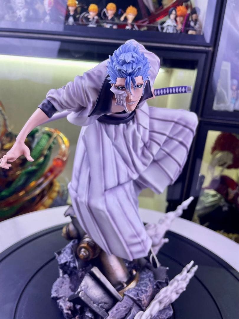 BLEACH 黒衣少年図 グリムジョー ガレージキット スタチュー①②