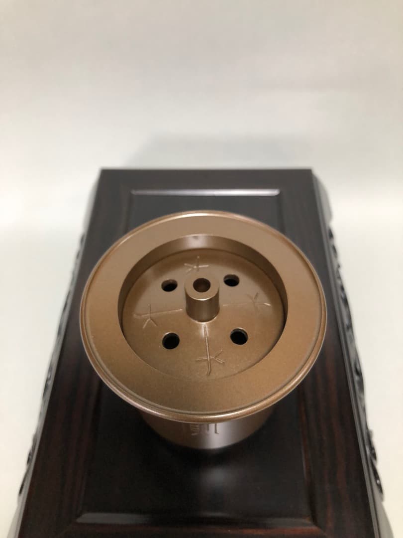 黄銅香炉　戊寅　蓮田修吾郎作　文化勲章受章　共箱　美品