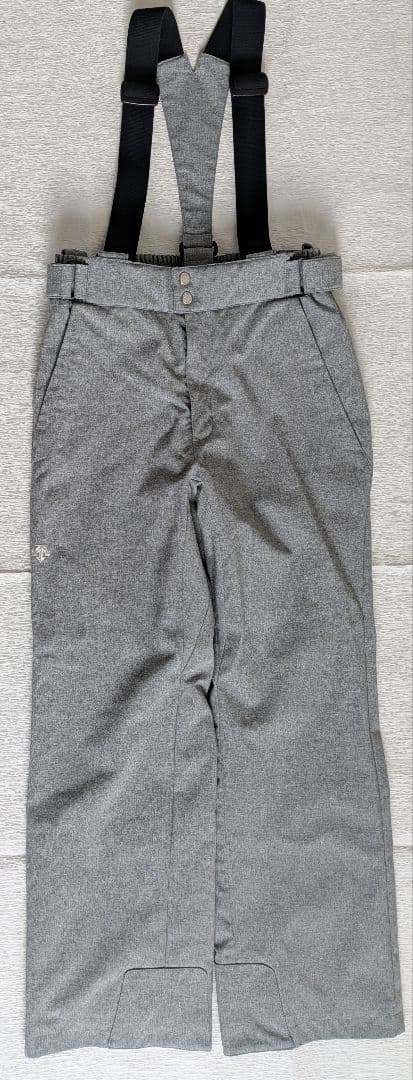 【美品】Descente スキーパンツ 女性用sizeＬ グレー
