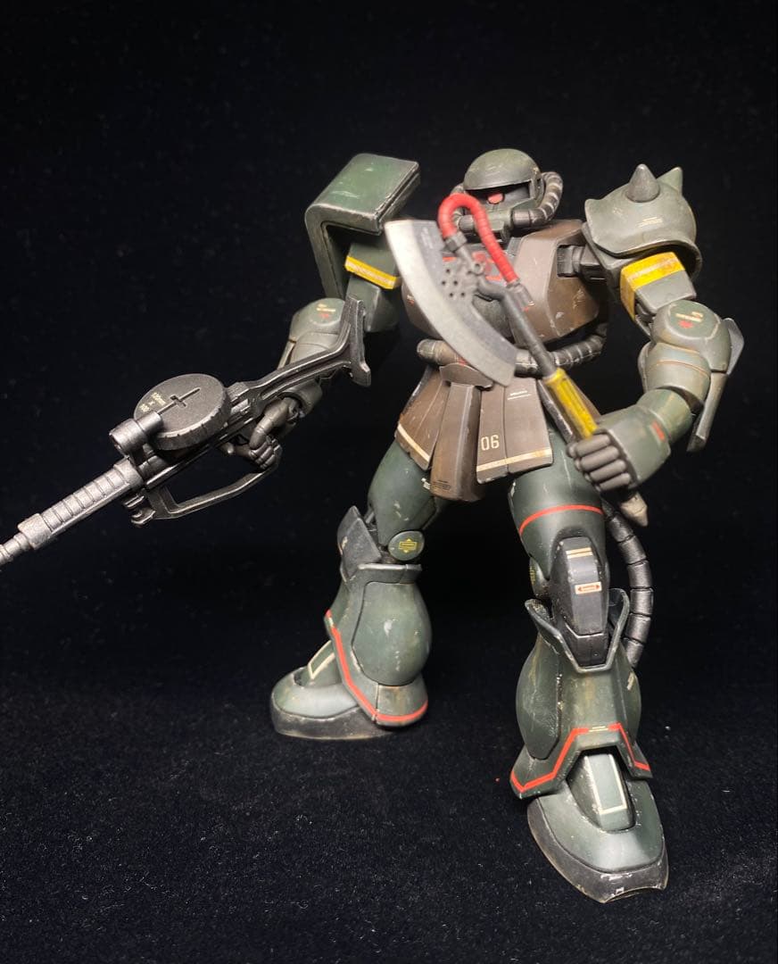 【ガンプラ完成品】　HG リアルタイプザクⅡ