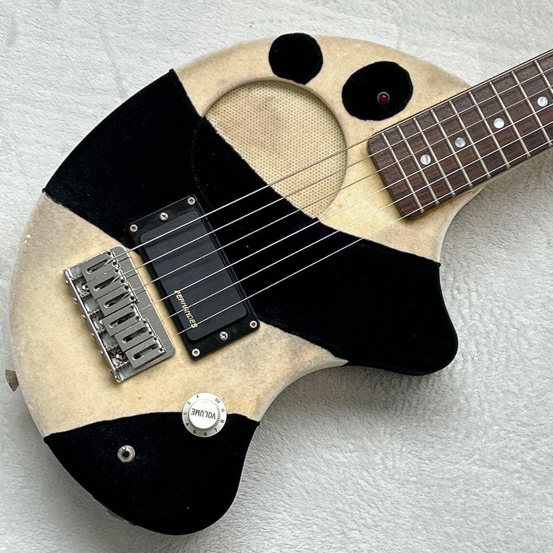 FERNANDES ZOO-3S パンダ フェルナンデス アンプ内蔵ミニギター