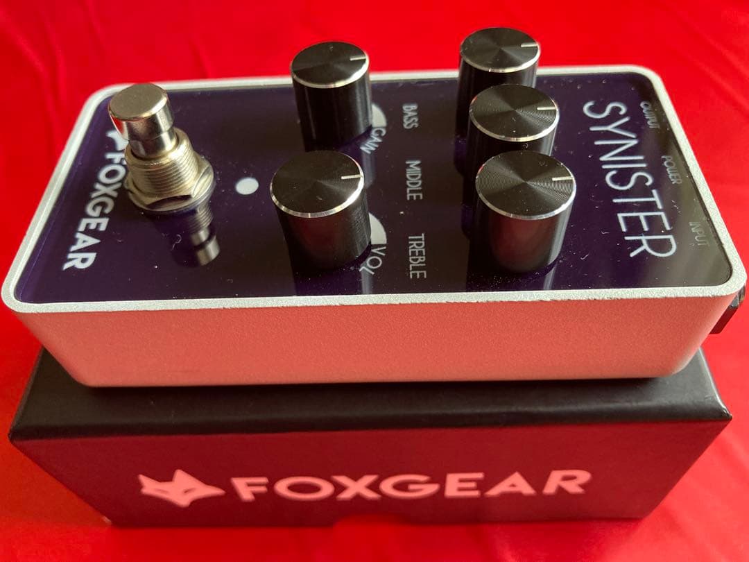 FOXGEAR SYNISTER 強力無比 ディストーション ペダル
