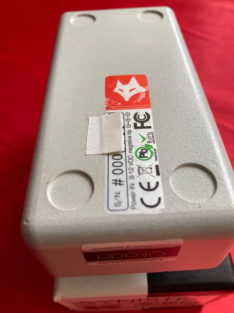 FOXGEAR SYNISTER 強力無比 ディストーション ペダル