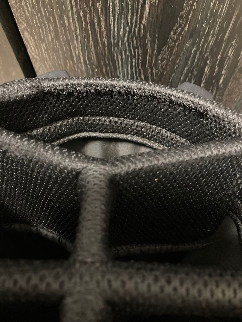 正規限定販売品ブラック、フード、スタンドにニコちゃんマーク有り