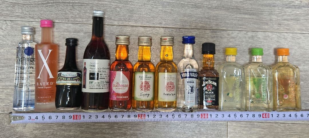 リキュール・ウイスキー・ウォッカ ミニボトルなど12本セット
